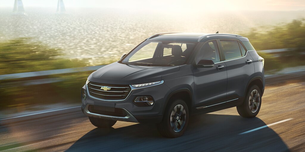 Innovador diseño deportivo de la nueva camioneta pequeña, Chevrolet Groove 2023