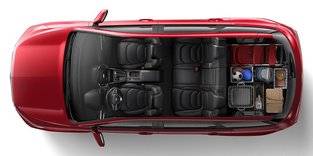Espacio para viaje familiar en Chevrolet Captiva 2024