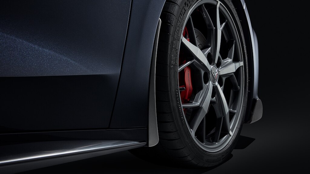 Loderas delanteras negras para Chevrolet Corvette Stingray 2024, carro deportivo de lujo