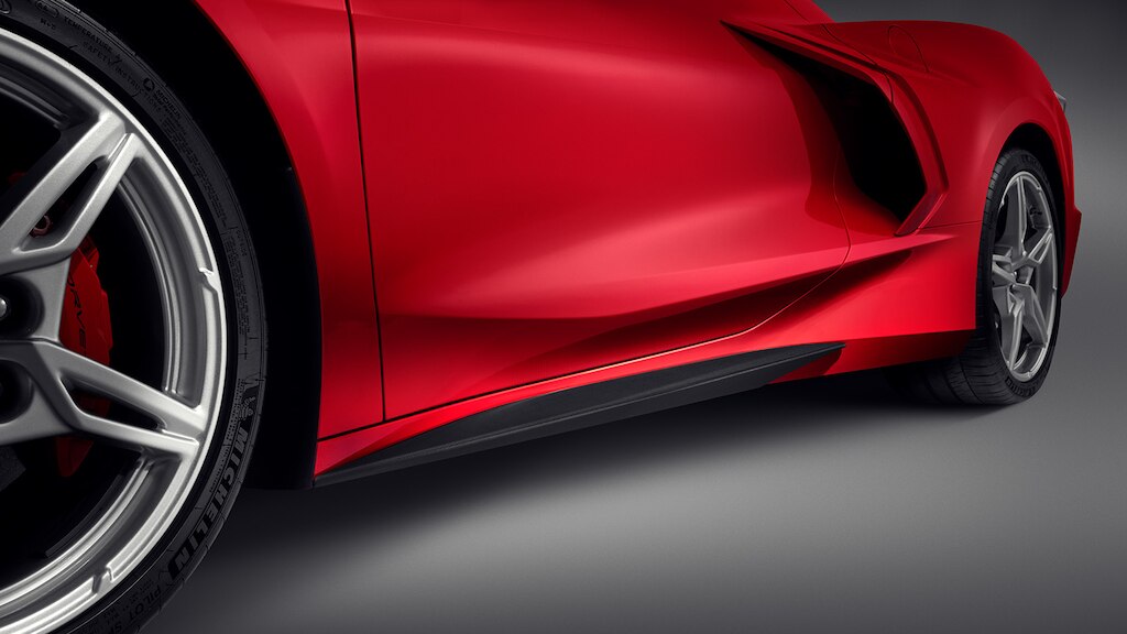 Rocker molding disponible para Chevrolet Corvette 2024