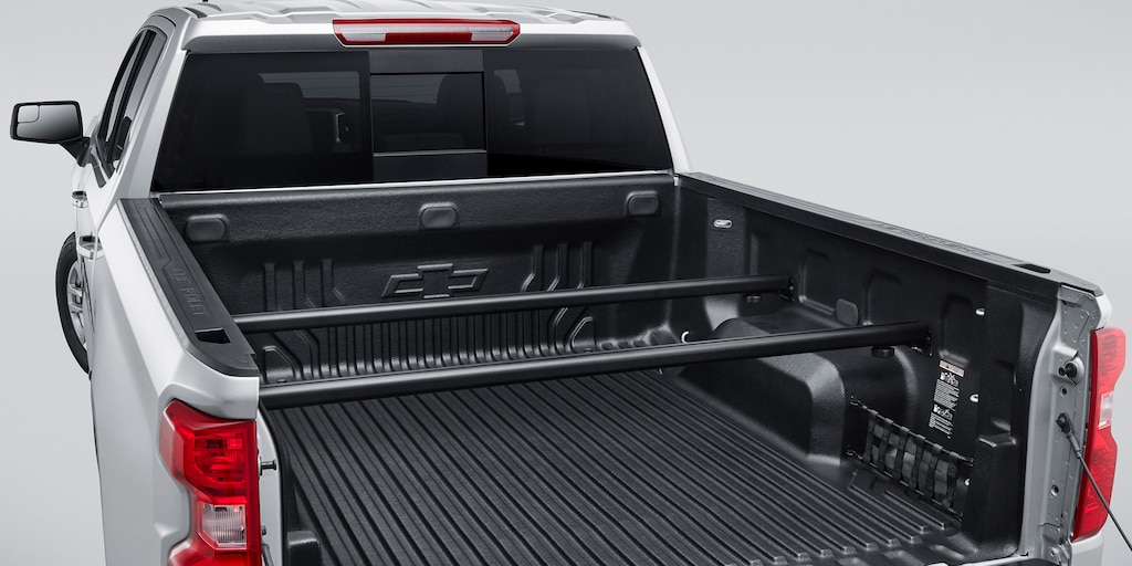 Accesorios para área de carga para complementar la caja de tu camioneta de trabajo, Chevrolet Silverado Turbo 2025 